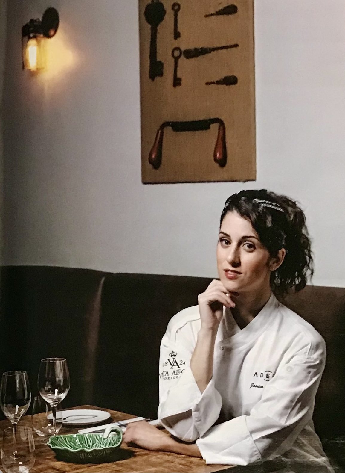 Pastry chef Jessica Carreira at Adega